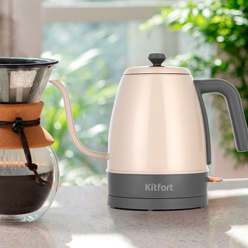 Чайник для варки кофе Kitfort КТ-6614
