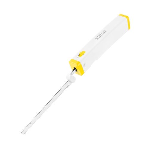 Нож электрический Kitfort КТ-4073-3 бело-желтый