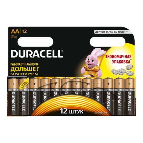 

Батарея Duracell LR6-12BL Basic AA 12шт