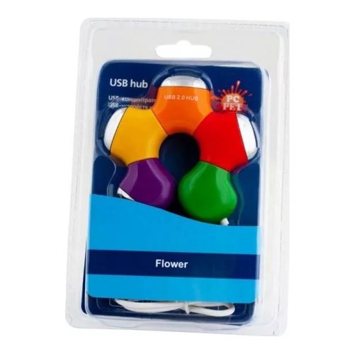 

Хаб PC PET 4-port USB2.0 (Flower)