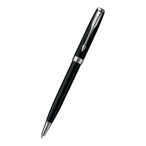 

Ручка шариковая Parker Sonnet K530 (S0808830) LaqBlack CT (M) чернила: черные