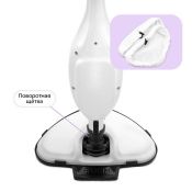 Швабра паровая Kitfort KT-1004-2 1500Вт зеленый/белый