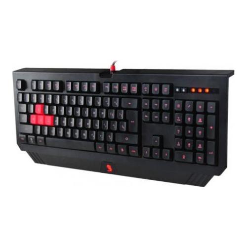 

Клавиатура A4 Bloody B120 черный USB Multimedia Gamer LED