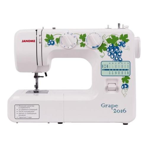

Швейная машина Janome Grape 2016 белый