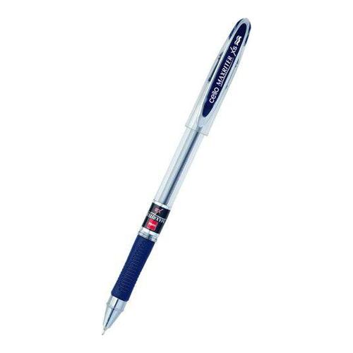 Ручка шариковая Cello MAXRITER XS 0,6мм синий