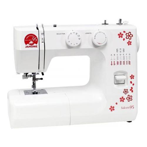 

Швейная машина Janome Sakura 95 белый/цветы