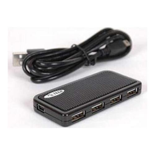 

Разветвитель USB 2.0 A4 HUB-64 4порт. черный