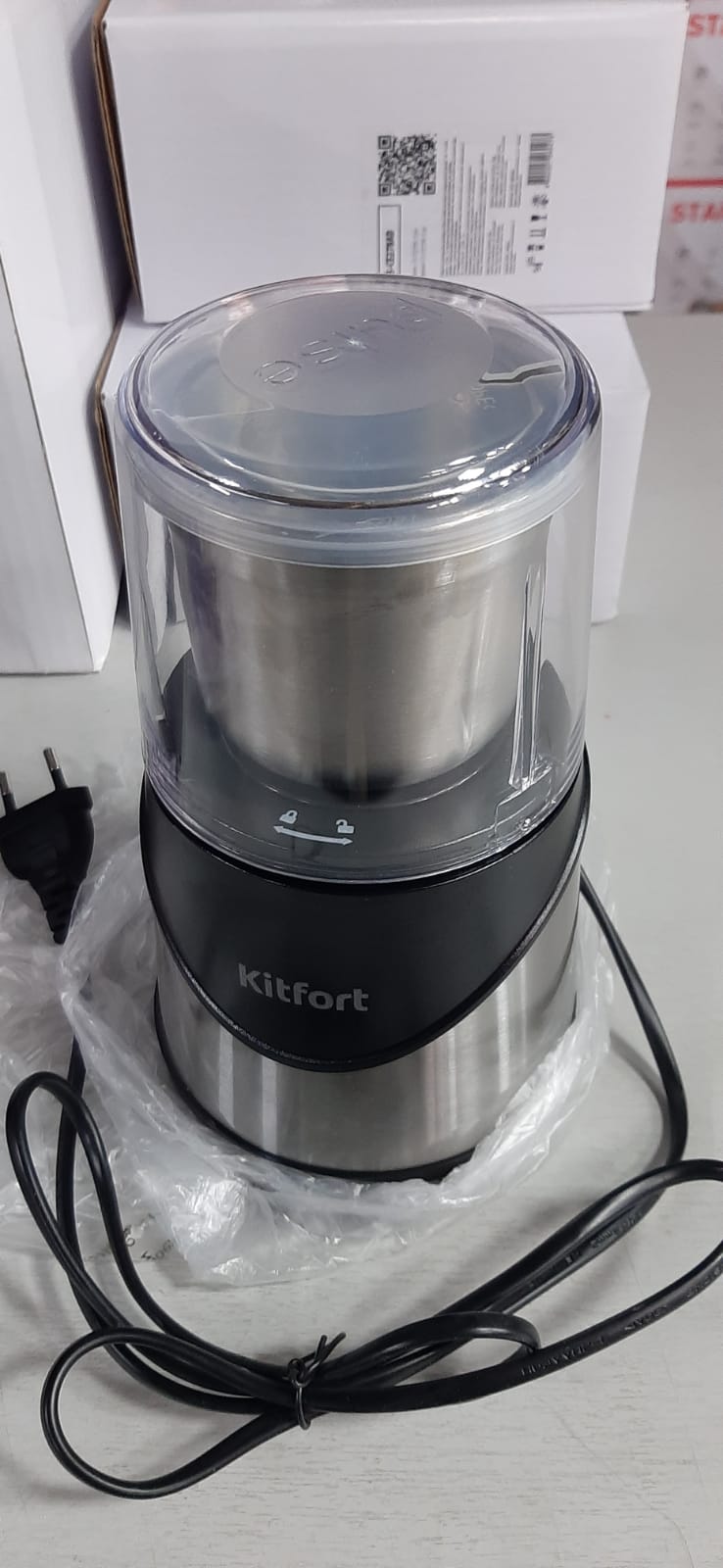 Кофемолка Kitfort КТ-745