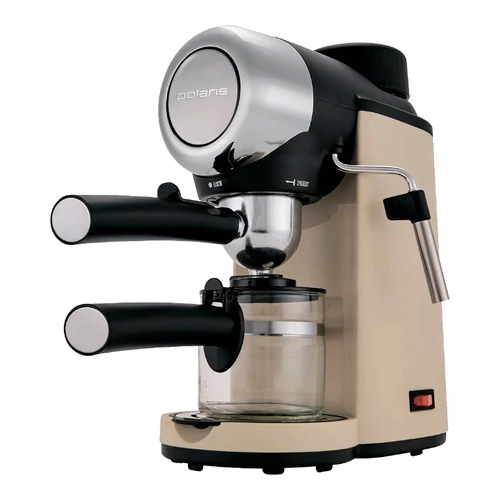 

Кофеварка эспрессо Polaris PCM 4005A 800Вт бежевый