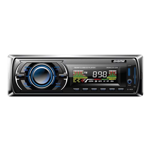 

Автомагнитола Digma DCR-320B 1DIN 4x45Вт