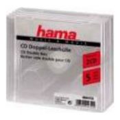 Коробка Hama H-44752 Jewel для 2xCD 5 шт. прозрачный