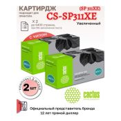 Картридж лазерный Cactus CS-SP311XE 821242 черный (6400стр.) для Ricoh SP (2 картриджа)