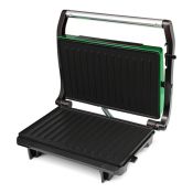 Сэндвичница Kitfort KT-1609-3 Panini Maker 640Вт зеленый/черный