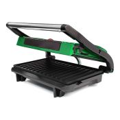 Сэндвичница Kitfort KT-1609-3 Panini Maker 640Вт зеленый/черный