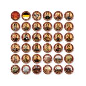 Альбом с коллекцией монет 2 рублей "Война 1812 года" (001-15-1-1)