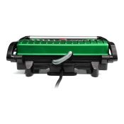 Сэндвичница Kitfort KT-1609-3 Panini Maker 640Вт зеленый/черный