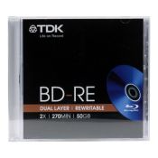 Диск TDK Blu-ray BD-RE (2x) 50Gb dual layer (1шт) (TE-ARTS-2565)