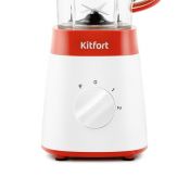 Стационарный блендер Kitfort KT-3031-4, бело-оранжевый