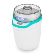 Йогуртница Kitfort КТ-2077-3 бело-бирюзовый