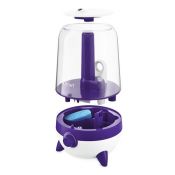 Увлажнитель воздуха с функцией ароматизации Kitfort KT-2828-1, бело-фиолетовый