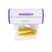 Вакууматор Kitfort КТ-1514-1 бело-фиолетовый