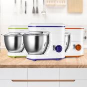 Миксер Kitfort KТ-3045-2, белый/салатовый