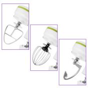 Миксер Kitfort KТ-3045-2, белый/салатовый