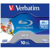 Диск BD-R Verbatim 25GB 2x Jewel case (1шт)