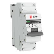 Автоматический выключатель 1P 10А (C) 10kA ВА 47-100 EKF PROxima