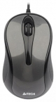 Мышь A4 N-360-1 V-Track Padless USB Glossy Grey